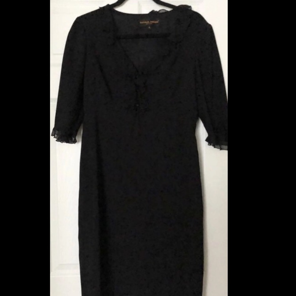 Black Donna Ricco Dress